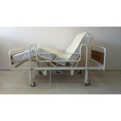 PY151/T  2 Motorlu Lazımlıklı Hasta Karyolası + Lazımlıklı Yatak